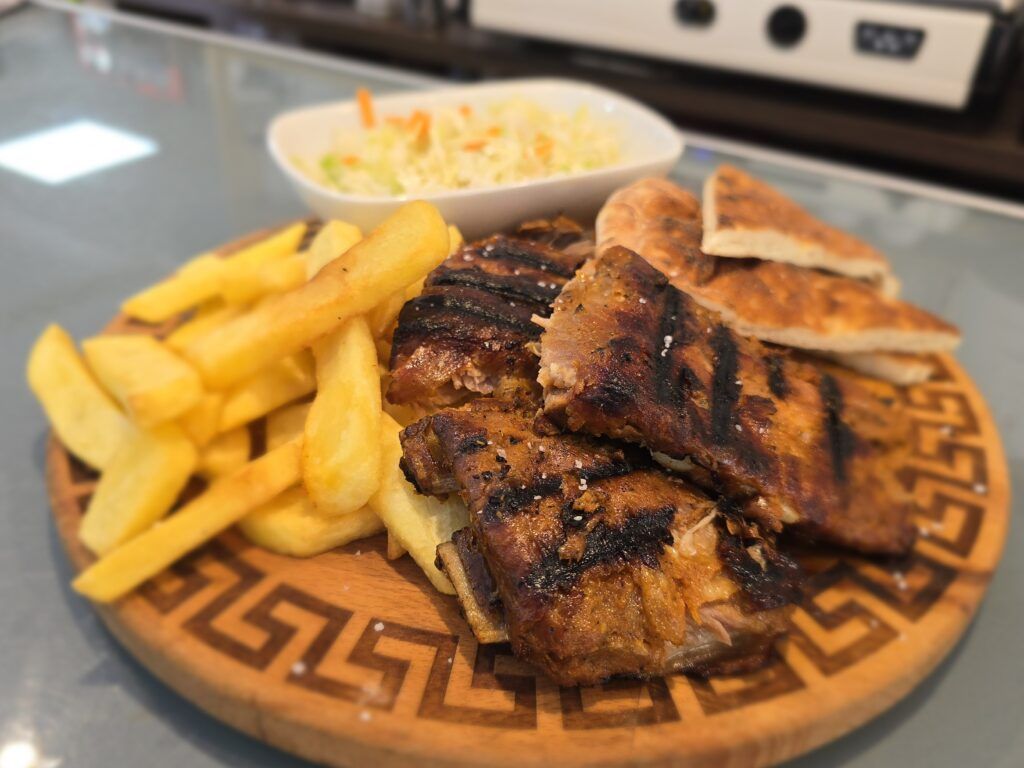 Grill pe platou